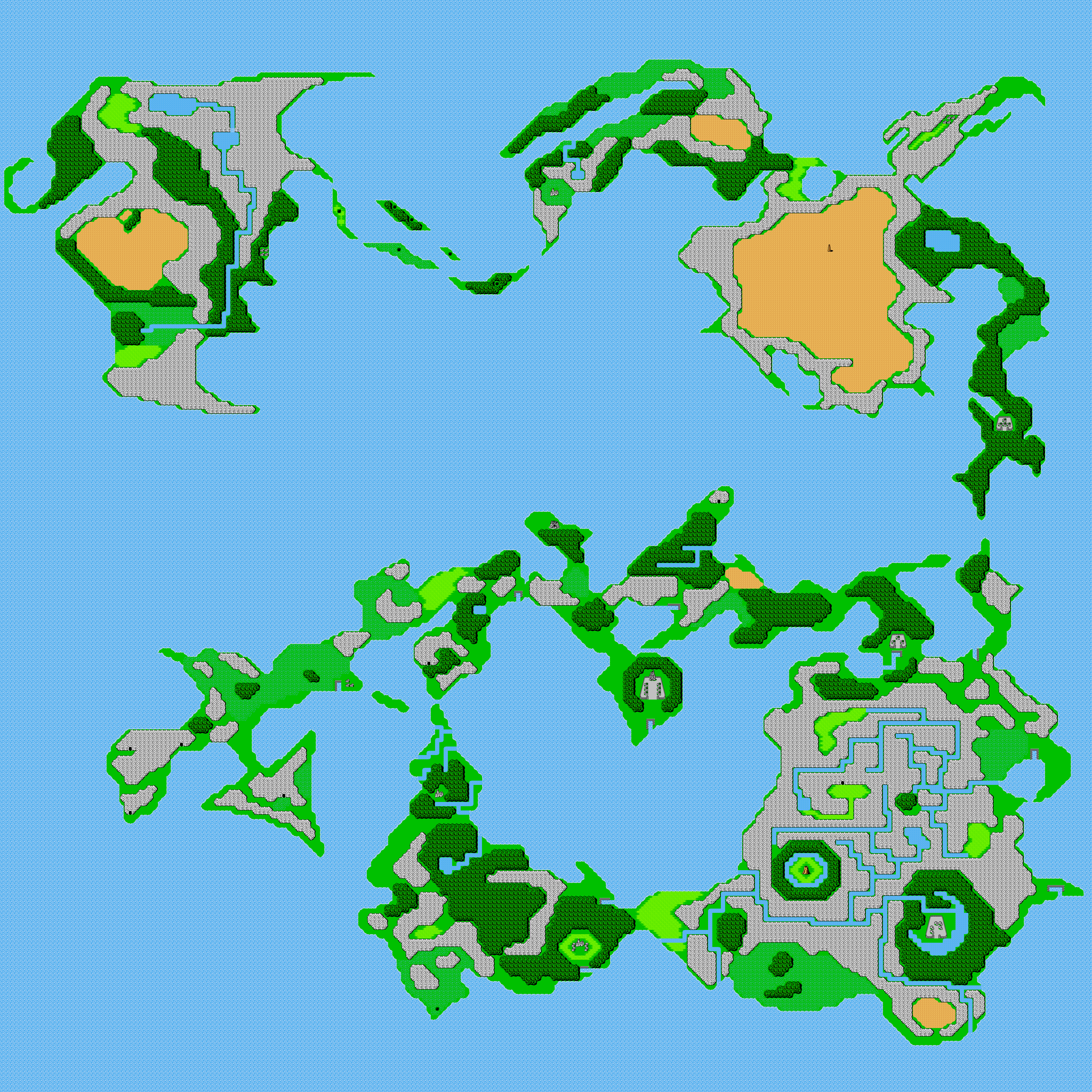 Map Final Fantasy